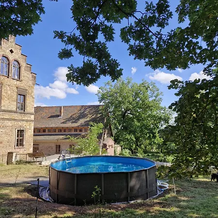 Urlaub Auf Dem Rittergut Friedeburg - Mit Direkter Naehe Zur Saale شقة