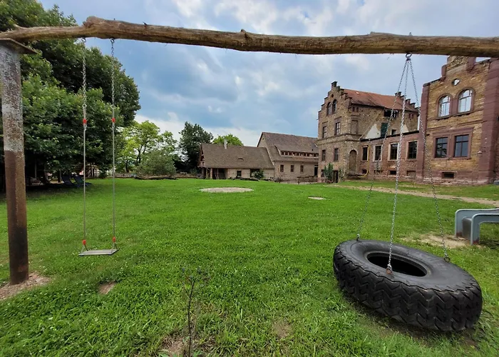 Apartment Urlaub Auf Dem Rittergut Friedeburg - Mit Direkter Naehe Zur Saale *